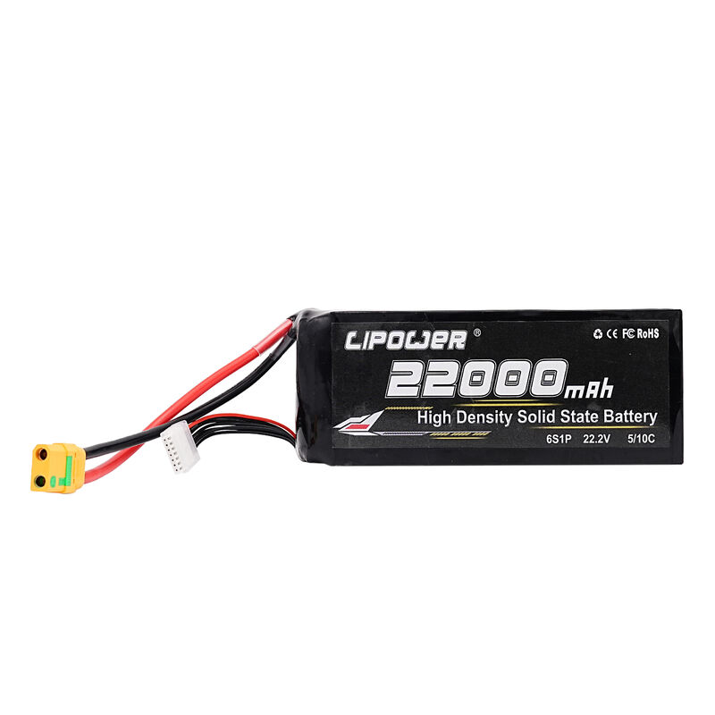 High Energy Semi Solid State Drone Battery Pack 10C Discharge Ultra Light 22-27Ah Long Endurance UAV/EVTOL Multirotor