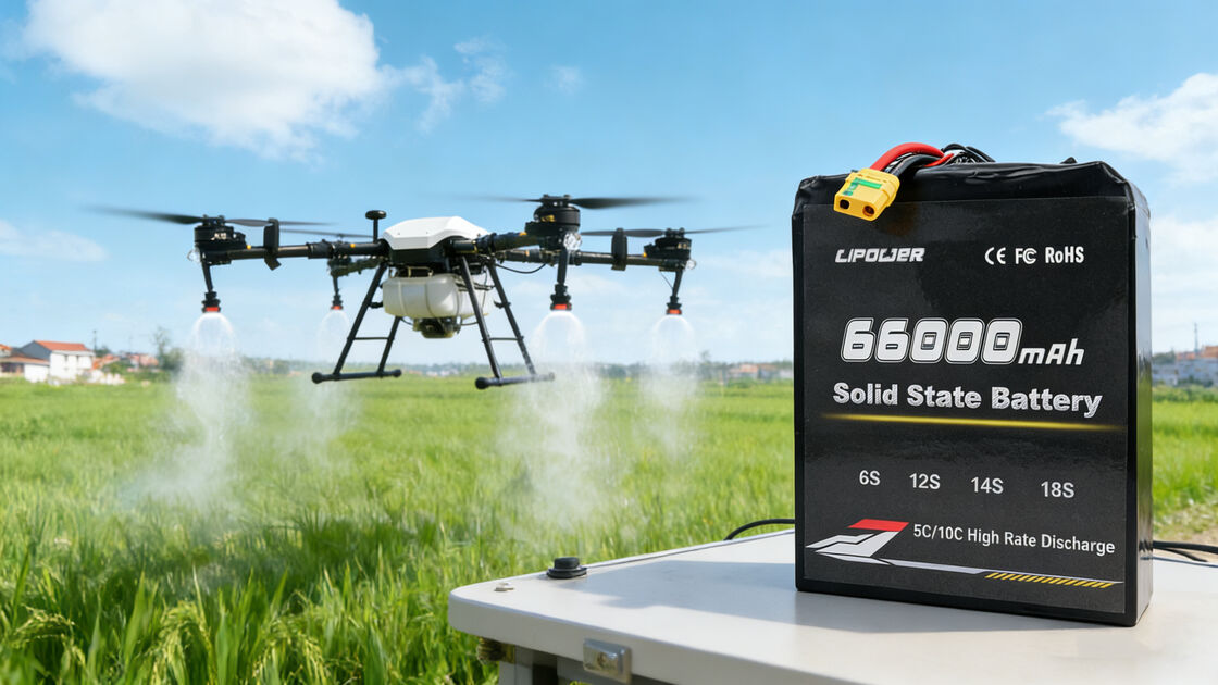 66Ah 22.2V 11.1 V 5200mah Battery Semi Solid State Battery 10C For RC Drone