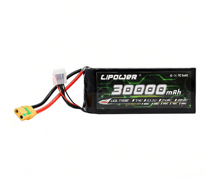 LIPOWER FPV 5s Drone Battery Li Poly 40000mAh High Capacity Fast Charge Lightweight Rechargeable