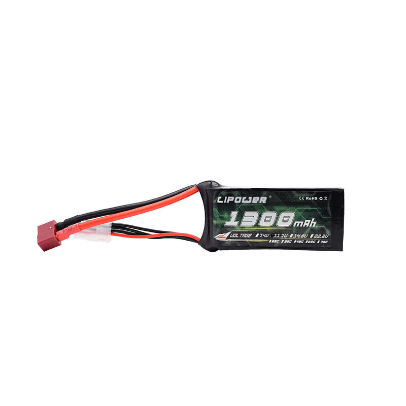 2S-6S 1300mAh 100C Drone Lipo Battery Pack For FPV Racing UAV Quadcopters Custom