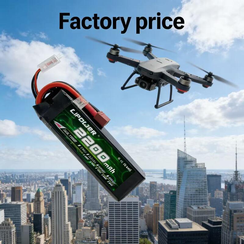 FPV UAV RC Lipo Battery 2200mah 22.2V 35C/60C Drone Battery Truck Airplane Helicopter Boat  RC Toys Car Airplane