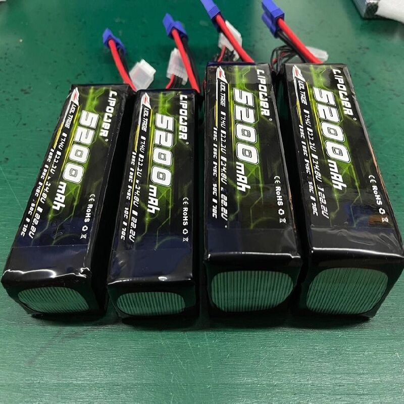 Wholesale RC Lipo Drone Battery 5200mah 3S/4S/6S 35C With T/XT60/XT90/EC3 Plug for RC Models Airplane UAV FPV Quadcopter
