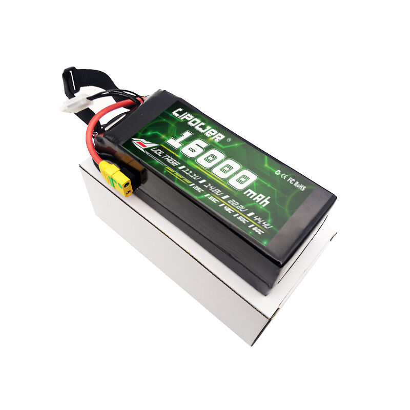 Rechargeable Lipo UAV Drone Battery 10000mah 16000mah 22000mah 4S for Multiaxis RC Airplane
