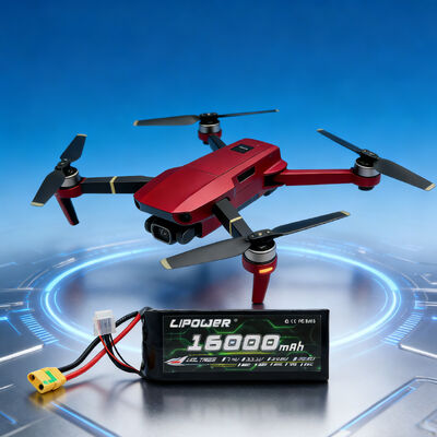 16000mAh Lithium Ion Drone batterie Pack État solide LiPo ODM